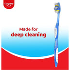 Buy now Colgate Extra Clean Toothbrush, Soft Toothbrush for Adults, 3 Count (Pack of 1) at indiglob india