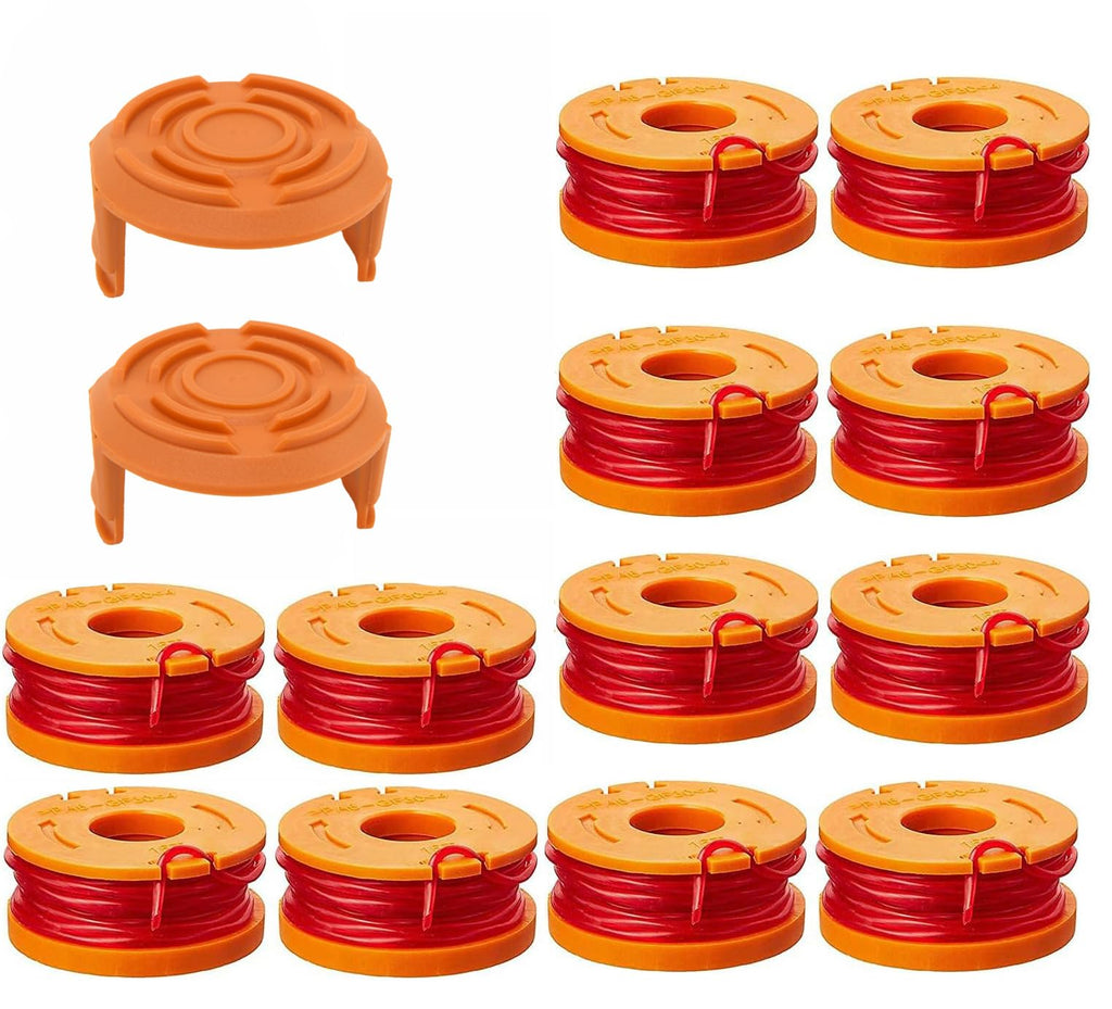 Trimmer Spool Line for Worx WA0010, 0.065 in Weed Eater String, 14 Pack