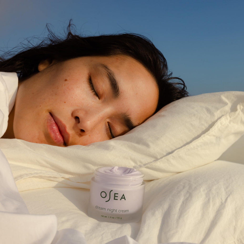 OSEA Dream Night Cream with Bio-Retinol - Anti-Aging Hydrating Face Cream with Algae-Derived Bio Retinol - Plumps, Firms, & Smooths Line and Wrinkles