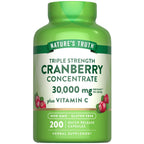 Nature's Truth Cranberry Concentrate Pills | Plus Vitamin C