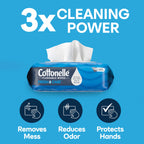 Cottonelle Fresh Feel Flushable Wipes, 16 Packs, 42 Wipes per Pack