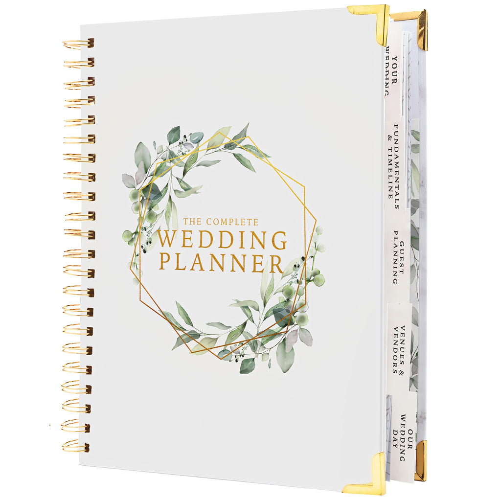 Buy now Your Perfect Day Wedding Planner Book and Organizer - Wedding Planner Book - Bridal Planning Binder with Countdown Calendar - Bride Gifts - (FLORAL) Floral at indiglob india