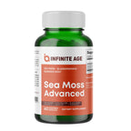 INFINITE AGE 1250mg Sea Moss Advanced Superfood Capsules, 60 Count - High-Potency, Vegan, Made in The USA - Irish Seamoss, Bladderwrack, Burdock Root - Overall Health, Immunity Support
