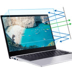 Buy now F FORITO 2-Pack 15.6 Inch Anti Blue Light Laptop Screen Protector, Eye Protection Anti Glare Matte Computer Screen Cover for 15.6" Laptop with 16:9 Aspect Ratio, Reduce Eye Strain and Touch Sensitive at indiglob india