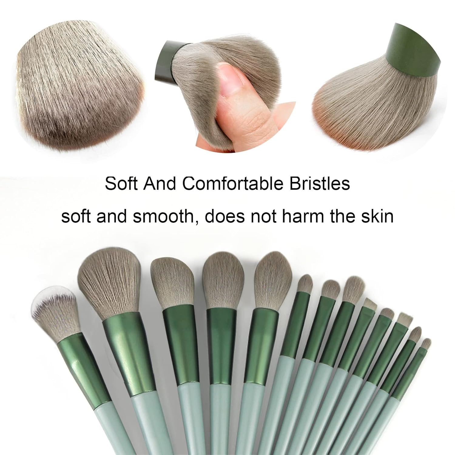 Buy now Makeup Brushes 22 Pcs Makeup Kit,Foundation Brush Eyeshadow Brush Make up Brushes Set (Green, 22 Piece Set) at indiglob india