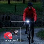 8 Pack Bike Lights, Silicone LED Bicycle Lights Front and Rear, Waterproof