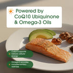 NatureBell CoQ10 300mg - 240 Capsules - High-Potency Support for Healthy Heart - Daily Energy & Vitality Aid with Antioxidant Support - Easily Absorbed Ubiquinone & Omega-3*