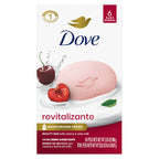 Dove Rebalancing Beauty Bar Soap 6 Count, White Peach & Rice Milk, 3.75 oz | Plant-based beauty bar with white peach and rice milk for soft, moisturized skin
