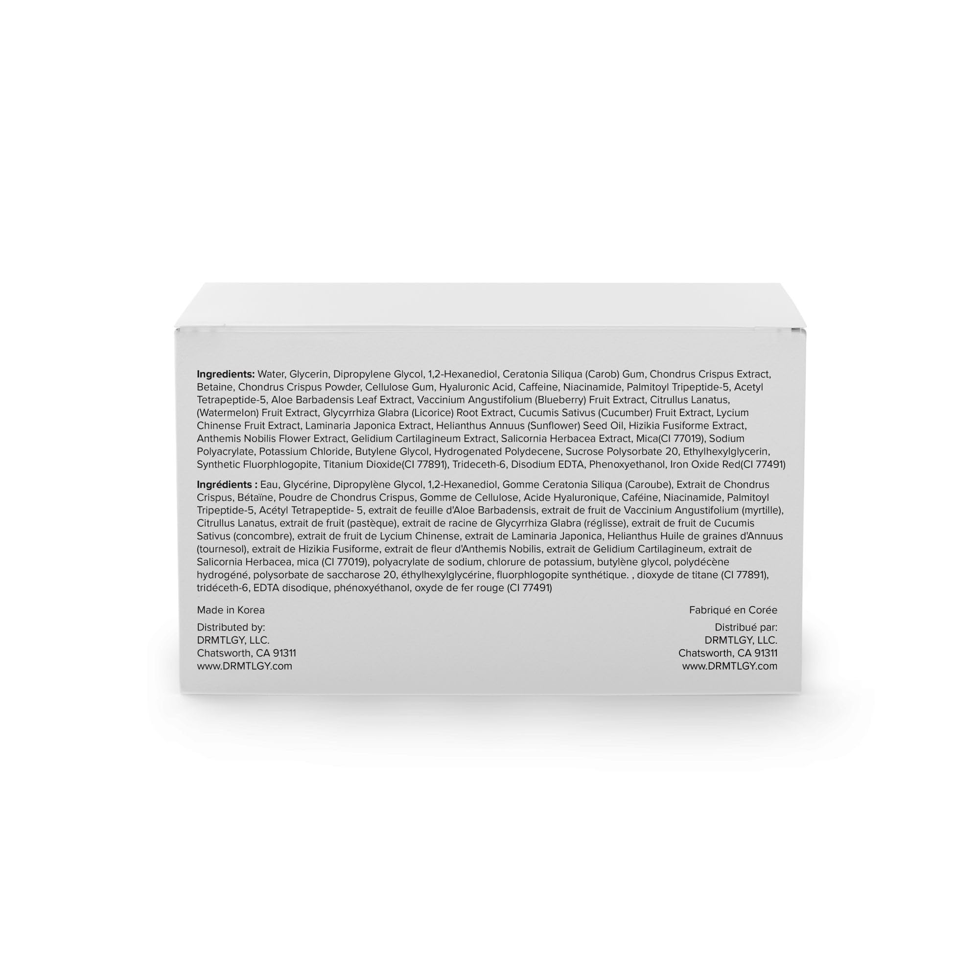 DRMTLGY Brightening Eye Masks 60 Count | Hydrogel Under Eye Patches | Depuffing, Dark circle brightening, Peptides, Caffeine, Hyaluronic acid, Niacinamide