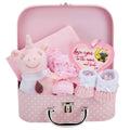 Buy now Baby Box Shop Baby Girl Gift Set - Pink Keepsake Box with 7 Essentials for Newborn Girl at indiglob india