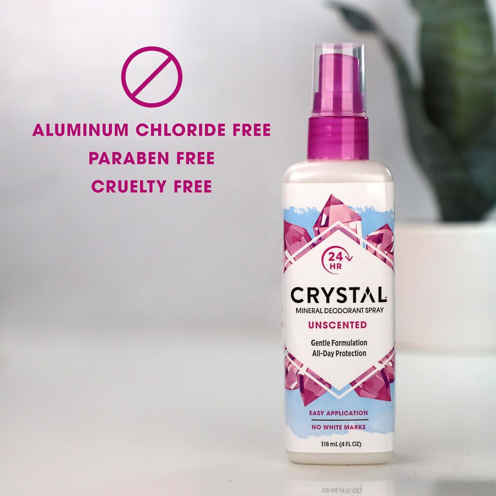 Buy now Crystal Body Deodorant Spray-4 fl oz, 2 pack at indiglob india