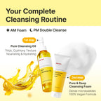 Buy now MANYO Pure & Deep Cleansing Foam, Facial Cleanser, for Double Cleansing, Pore Cleaner, Blackhead Remover, Acne Face Wash, Korean Skin Care, 6.7 fl oz (200ml) at indiglob india