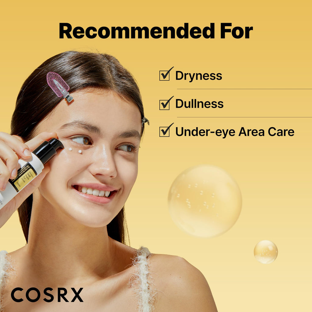 COSRX Snail Mucin Peptide Under Eye Cream for Anti-aging, 0.84 oz | 73.7% Snail Mucin, 5X Peptide and Niacinamide, Eye Care, Korean Eye Cream for Dark Circles, Korean Skin Care