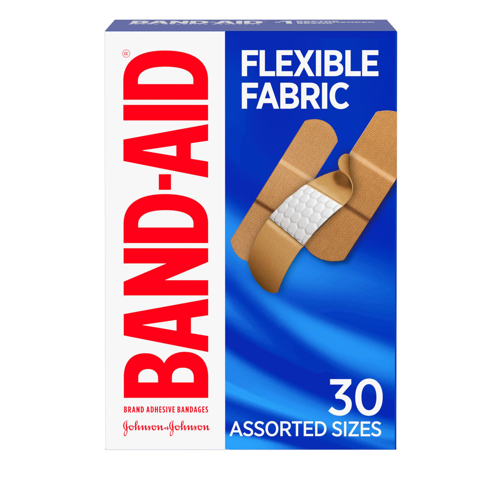 Buy now Band-Aid Adhesive Bandages Flexible Fabric, Extra Large, 10 Count at indiglob india
