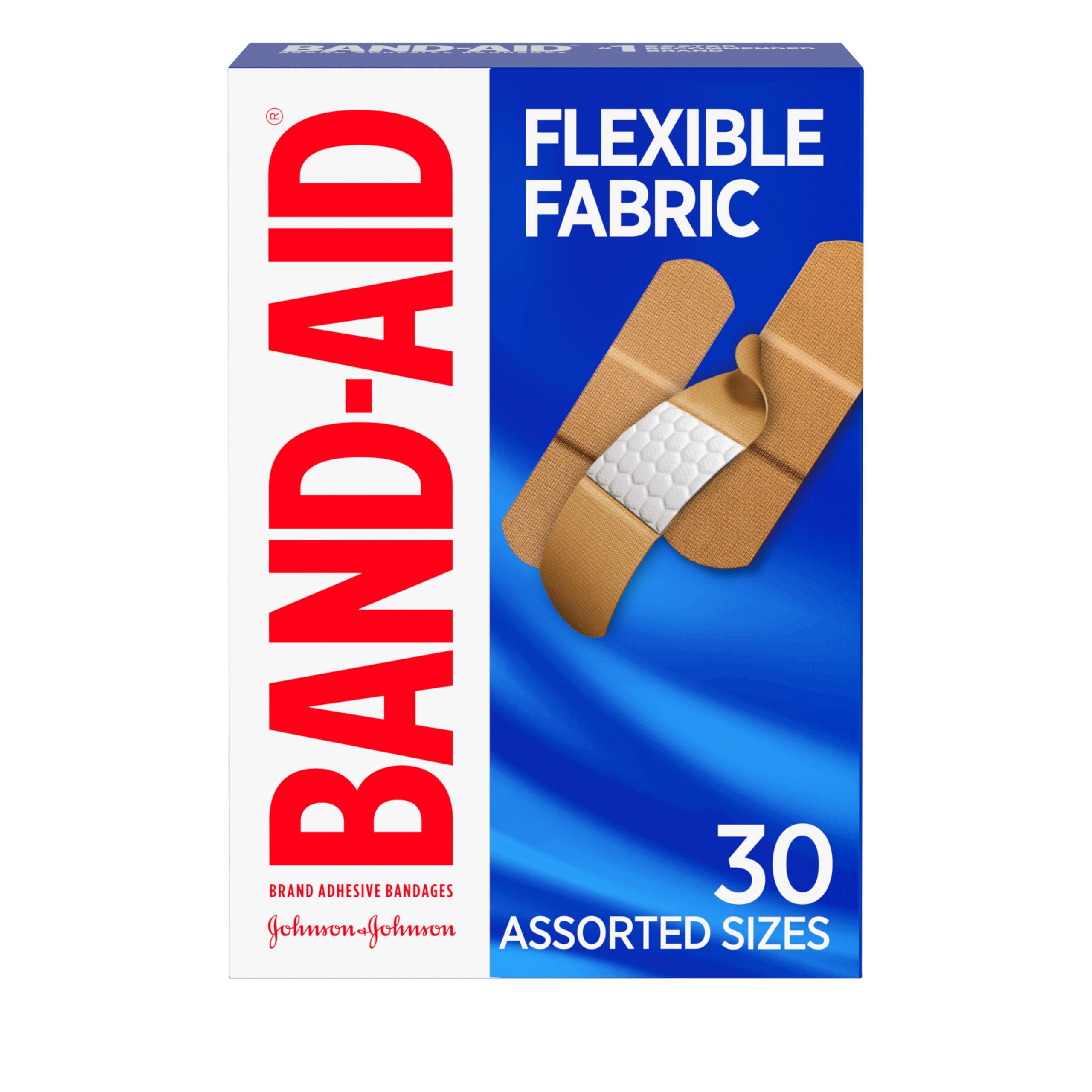 Buy now Band-Aid Adhesive Bandages Flexible Fabric, Extra Large, 10 Count at indiglob india