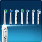 Buy now Oral B Cross Action Replacement Electric Toothbrush Heads x4 at indiglob india