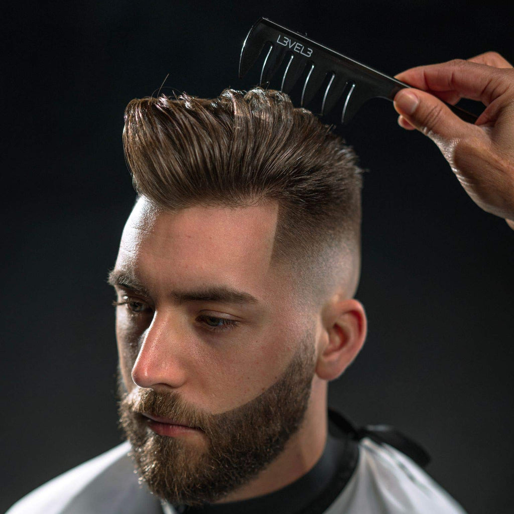 L3 Styling Comb Set Professional Salon Look Lightweight and Ergonomic (2pc)
