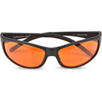 Buy now Blue Light Blocking Amber Glasses for Sleep 99.9 Percent Effective - Nighttime Eye Wear - Special Orange Tinted Glasses Help You Sleep and Relax Your Eyes at indiglob india