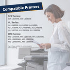 TN830XL Toner Cartridge Compatible Replacement for Brother TN830XL TN830 XL/V/R TN 830 for Brother DCP-L2640DW HL-L2460DW HL-L2480DW HL-L2400D HL-L2405W MFC-L2820DW Printers (4 Black)