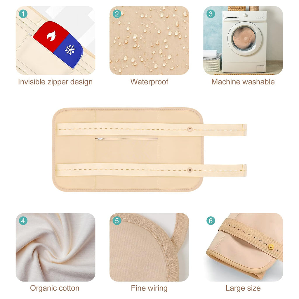 Castor Oil Pack Wrap,Castor Oil Wrap for Stomach