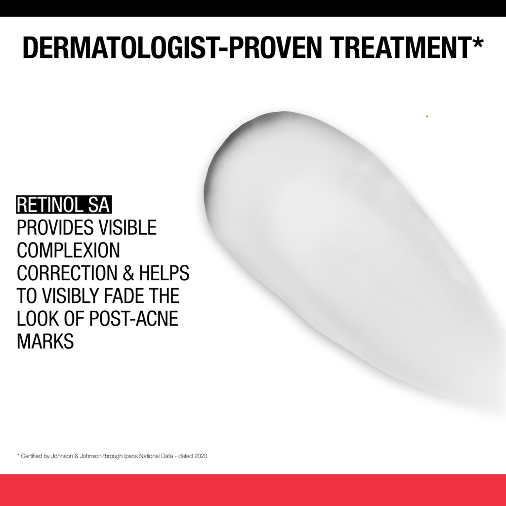 Buy now Neutrogena Retinol SA, Stubborn Marks PM Treatment, Face-Exfoliating Treatment to Help Reverse the Look of Post-Acne Marks & Uneven Skin Tone, Non-Comedogenic, PM Treatment, unscented, 1.0 Fl Oz at indiglob india