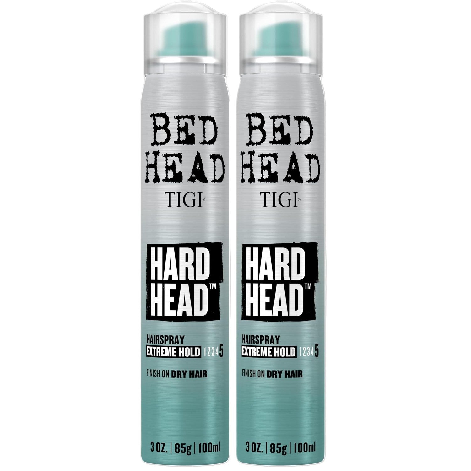 TIGI Bed Head Hard Head Hair Spray – Extra Strong Hold for All Day Style and All Hair Types, 11.7 oz