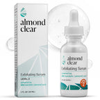 Almond Clear Mandelic Acid Level 2 Serum – Extra Strength Treatment for Body Acne, Folliculitis, and Ingrown Hairs – Buttocks Clearing Dark Spot Remover – 1 Fl Oz