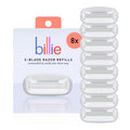 Billie Women’s Razor Refill Blades 5-Blade Cartridges - 8 count | 5 blade razors for women, Sensitive skin, Surrounded by aloe shave soap