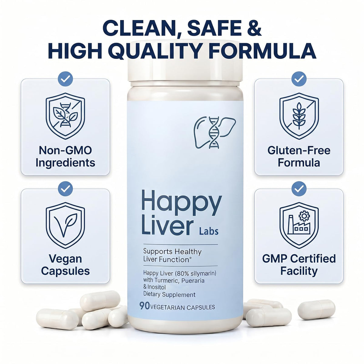 Liver Support Capsules 90 Count