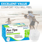 31G 5mm Pen Tips Universal Fit Easy to Use 100CT Comfortable Design