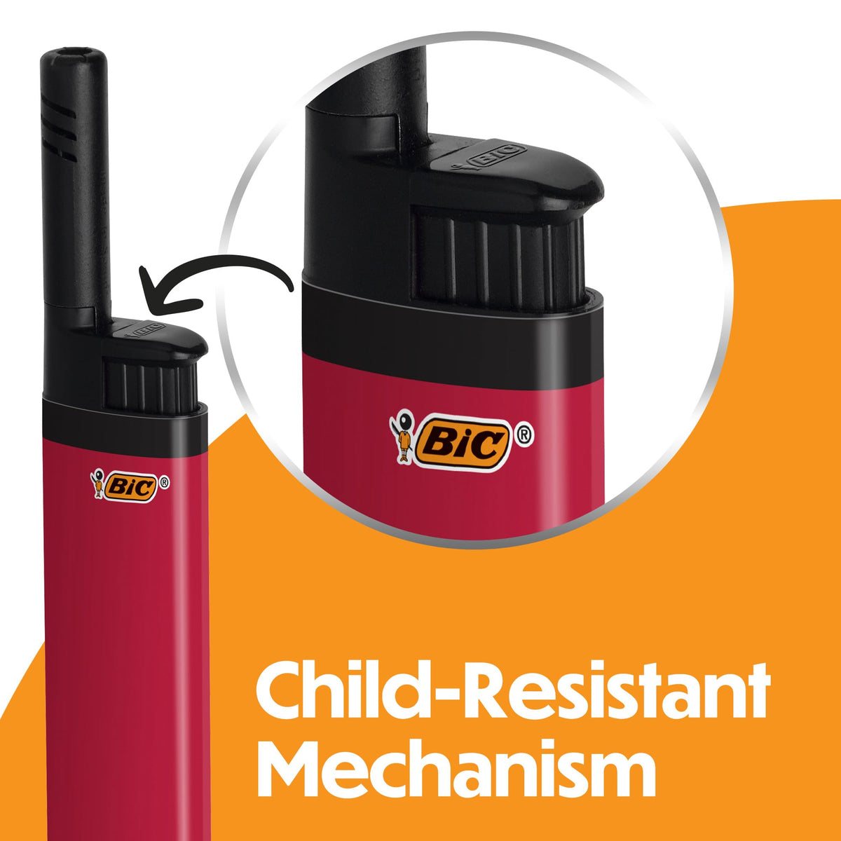 BIC EZ Reach Candle Lighter, The Ultimate Wand Lighter, 6 Count Pack