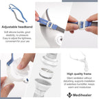 Medihealer P10 Connector Set for AirMini, Including P10 Connector for Airmini and Headgear Compatible with Airfit P10, Great-Value CPAP Supplies(No Cushion)