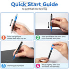 GOTIDEAL Fine Tip Liquid Chalk Markers for Blackboard, chalkboard markers