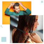 Buy now 2 Pcs Small Round Hair Brush Mini Round Wood Brush Roller Quiff Hair Combs Nylon Bristles es Salon dressing for Blow Drying Curly Styling Bangs Lifting Beard Care, 2 Styles at indiglob india