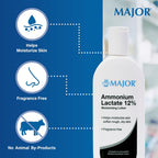 Buy now Major Ammonium Lactate 12% Moisturizing Lotion - Lactic Acid Lotion - Helps Hydrate, Soften, and Exfoliate Rough, Dry Skin - Daily Body Lotion - Fragrance-Free - 8 Oz (1 Pack) at indiglob india