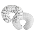 Buy now Boppy Nursing Pillow Cover, Premium Quick-Dry Fabric, Gray Elephants, Fits The Original Support Boppy Pillow for Breastfeeding and Bottle Feeding, Cover Only at indiglob india