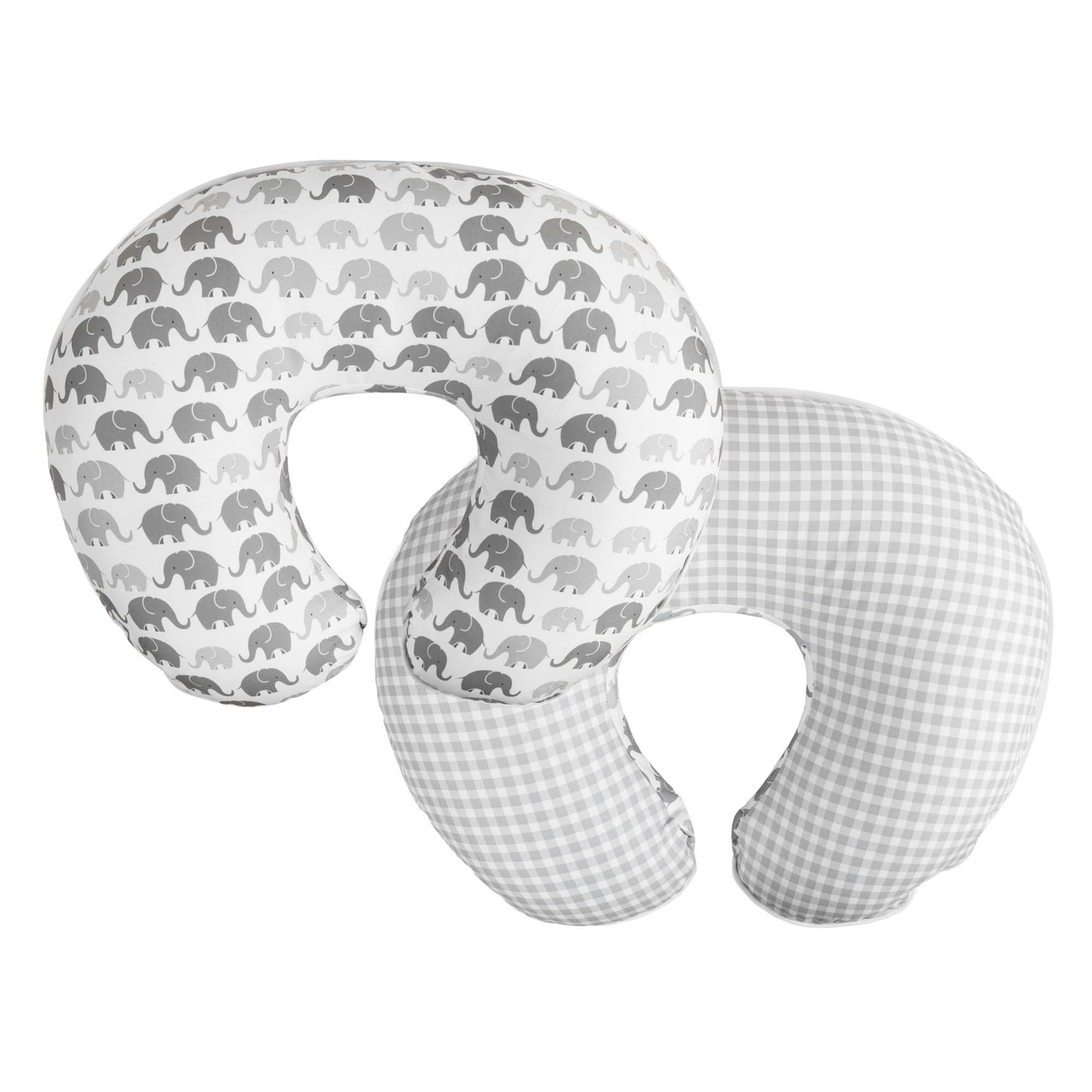 Buy now Boppy Nursing Pillow Cover, Premium Quick-Dry Fabric, Gray Elephants, Fits The Original Support Boppy Pillow for Breastfeeding and Bottle Feeding, Cover Only at indiglob india