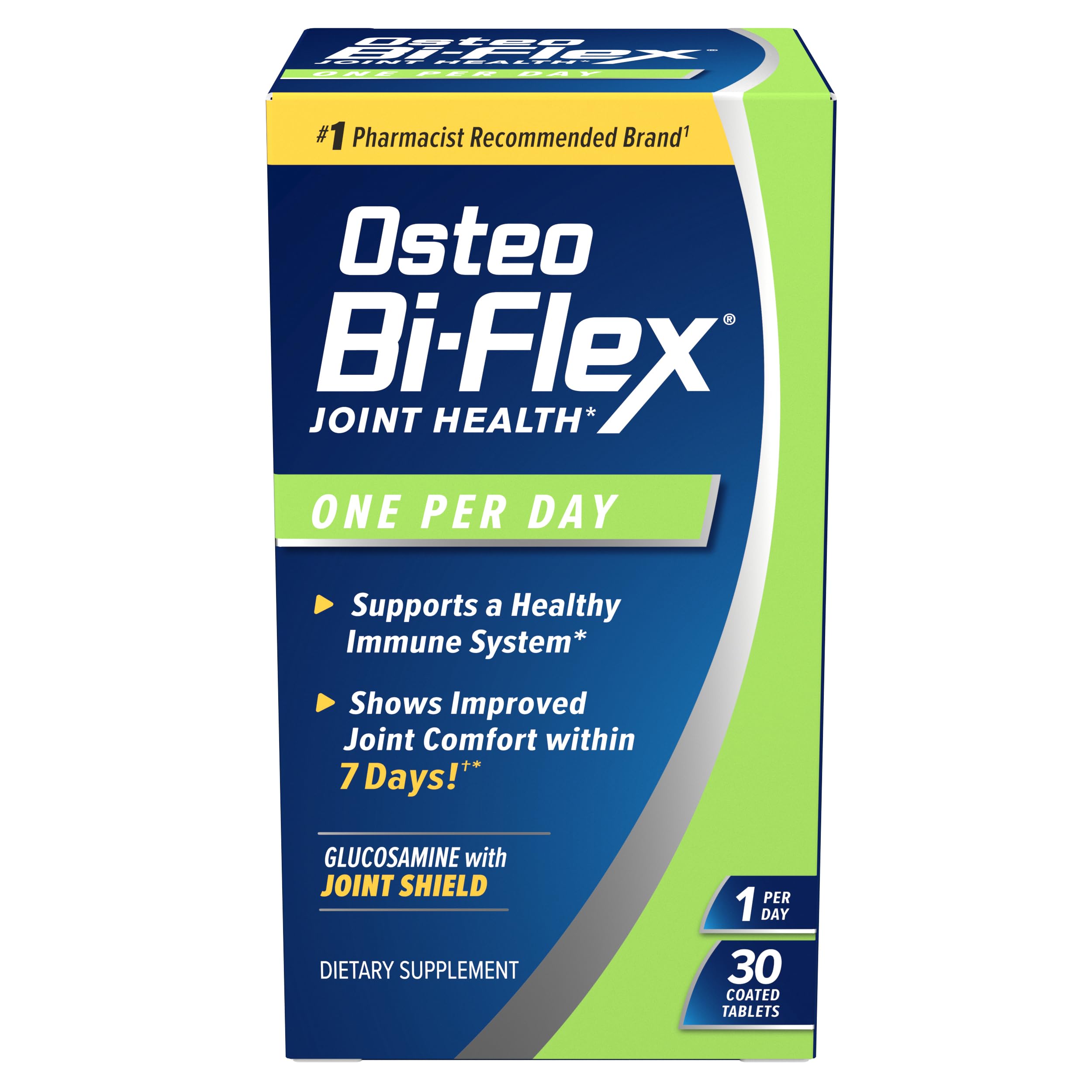 Osteo Bi-Flex One Per Day Vitamin D Supplement, 60 Coated Tablets | Improve Joint Function, Support Bone and Immune Health