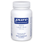 Pure Encapsulations Alpha Lipoic Acid 600 mg, 60 Capsules | ALA Supplement for Liver Support, Antioxidants, Nerve Health, Cardiovascular Health and Carbohydrate Support*