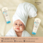 Buy now Aveeno Baby Daily Moisture Lotion for Delicate Skin with Natural Colloidal Oatmeal Dimethicone Hypoallergenic Fragrance Phthalate ParabenFree 8 oz, 1 Count at indiglob india