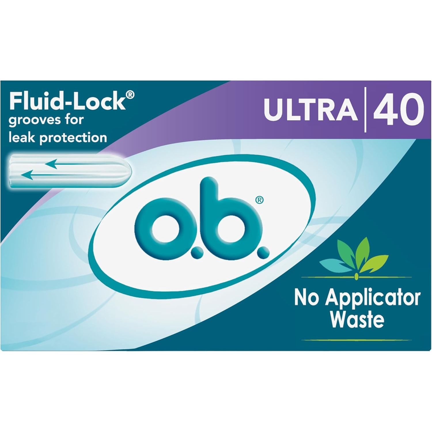 Buy now o.b. Tampons No Applicator, Fragrance-Free - 40ct | Applicator-Free Tampons Ultra, Feminine Care, ob Tampon Ultra, Period Products at indiglob india