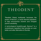 Buy now Theodent Classic with Rennouâ„¢: Fluoride-Free Theobromine Toothpaste for Proven Remineralization, Sensitivity Relief & Natural Whitening, Spearmint (3.4 Ounces, 96.4 Grams) at indiglob india
