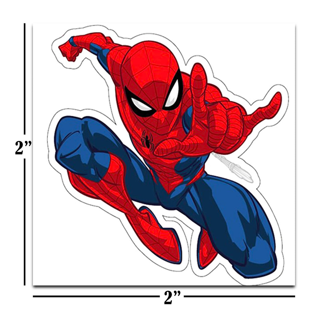 Spiderman Tattoos for Kids Party Favors Bundle - 72 Pc Individual Tattoos
