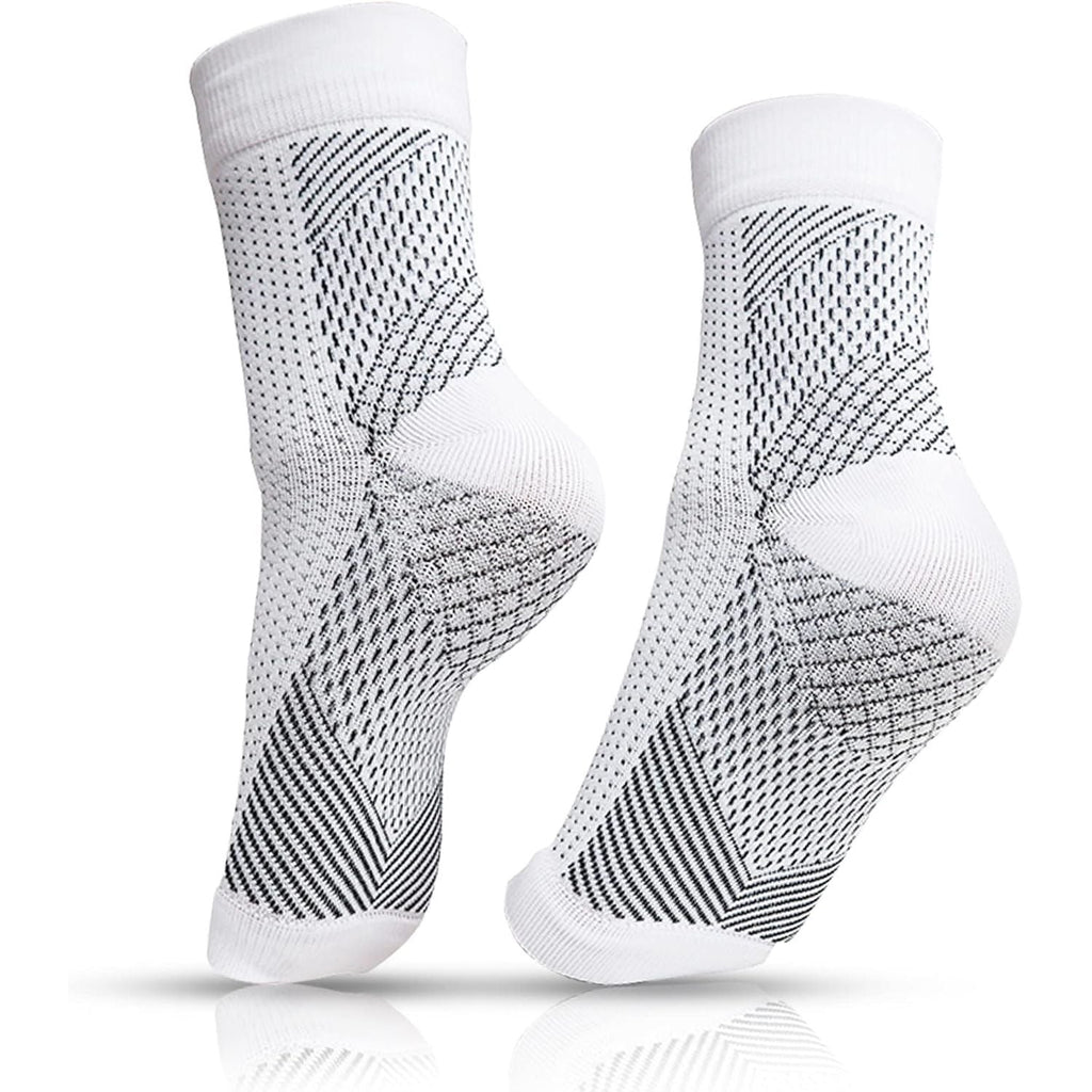 Buy now AmRelieveÂ® Soothesocks Compression Socks, Support Socks for Women Compression and Men, White at indiglob india