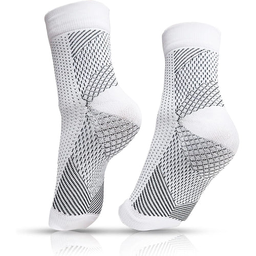 Buy now AmRelieveÂ® Soothesocks Compression Socks, Support Socks for Women Compression and Men, White at indiglob india