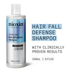 NIOXIN Hair Fall Defense Shampoo | For Visibly Less Hair Loss | Activates Hair Follicles | With Lauric Acid, Caffeine, Niacinamide and Sandalore