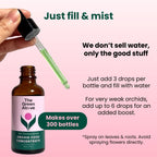 Orchid Fertilizer Spray Kit | Orchid Food Spray for Blooming & Root Health, Enriched with Seaweed Extract (Makes Total 130 fl oz)