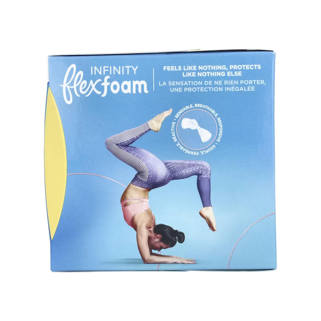 Buy now Always Pads Size 1 Infinity with Flex Foam 18 Count (Pack of 3) at indiglob india