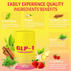 GLP-1 Drink Mix–Support Dual Action Craving & Metabolism Strawberry Flavor