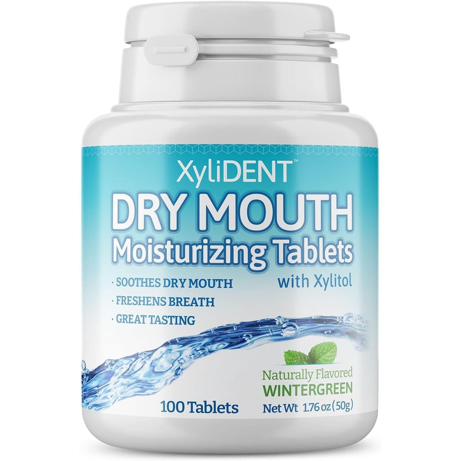 Buy now Nature's Stance XyliDENT Xylitol Tablets for Dry Mouth Relief - Stimulates Saliva, Freshens Breath, Reduces Acid Production, Fast Acting Extended Relief, 100 Count 100 Count (Pack of 1) Wintergreen at indiglob india